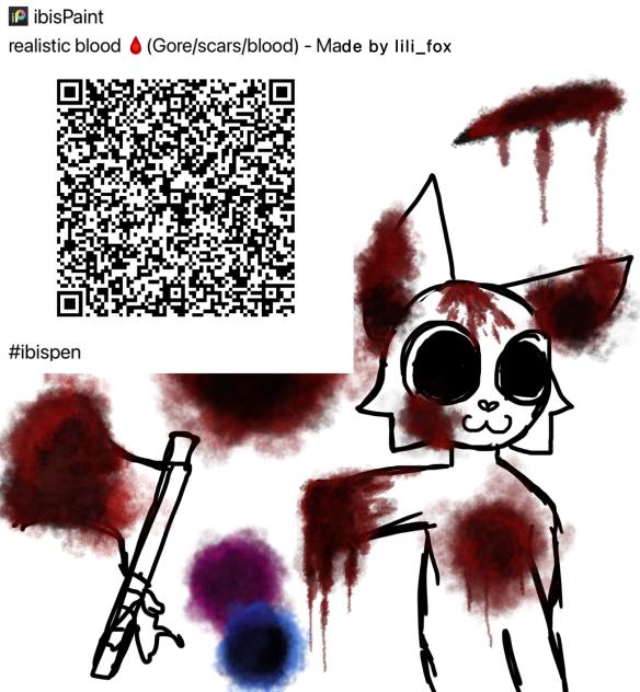 Realistic+ Blood brush 🩸(TW! BLOOD)