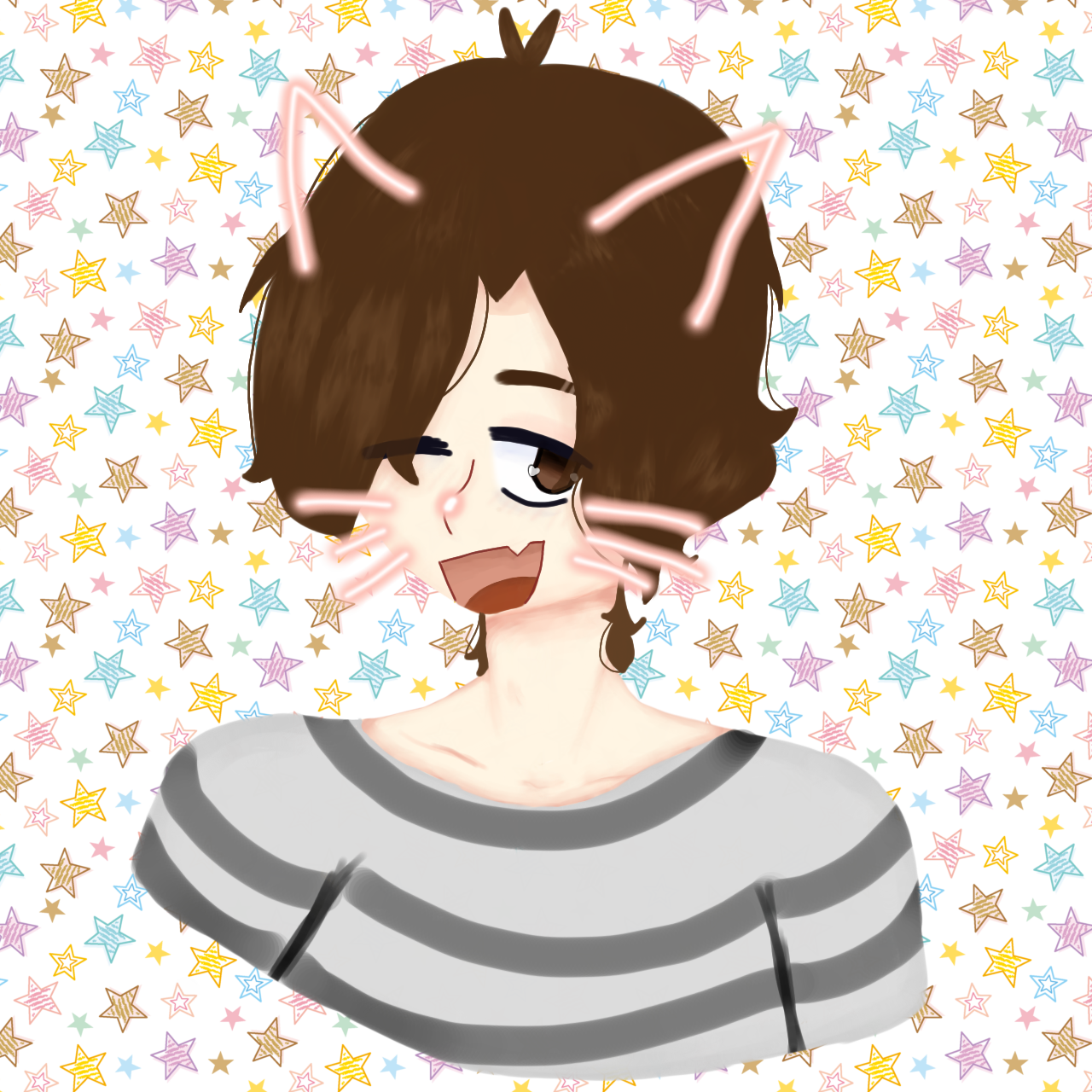 I am a cat - ibisPaint