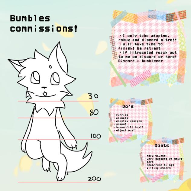 my commission sheet 👀 - ibisPaint