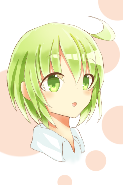 髪の毛塗り練習