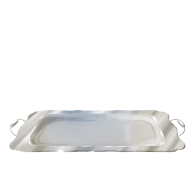 銀のトレー　silver tray