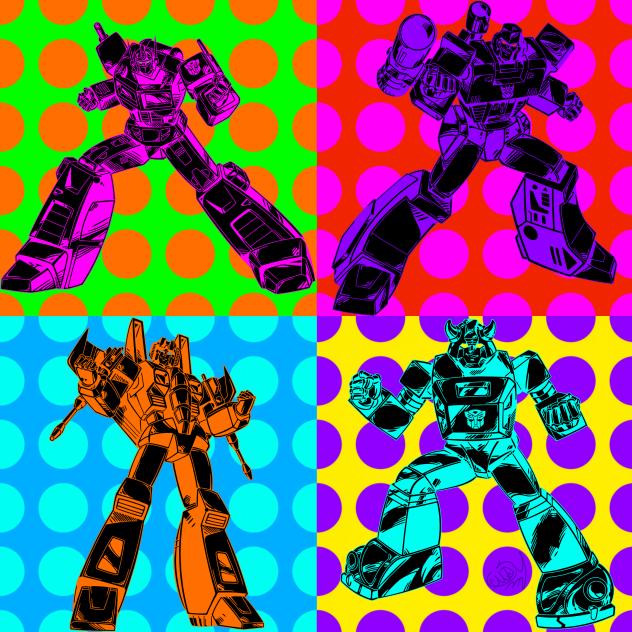 Transformer pop art. 2.0