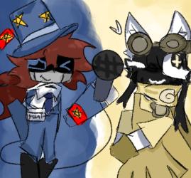 Dandy’s world me + my friend