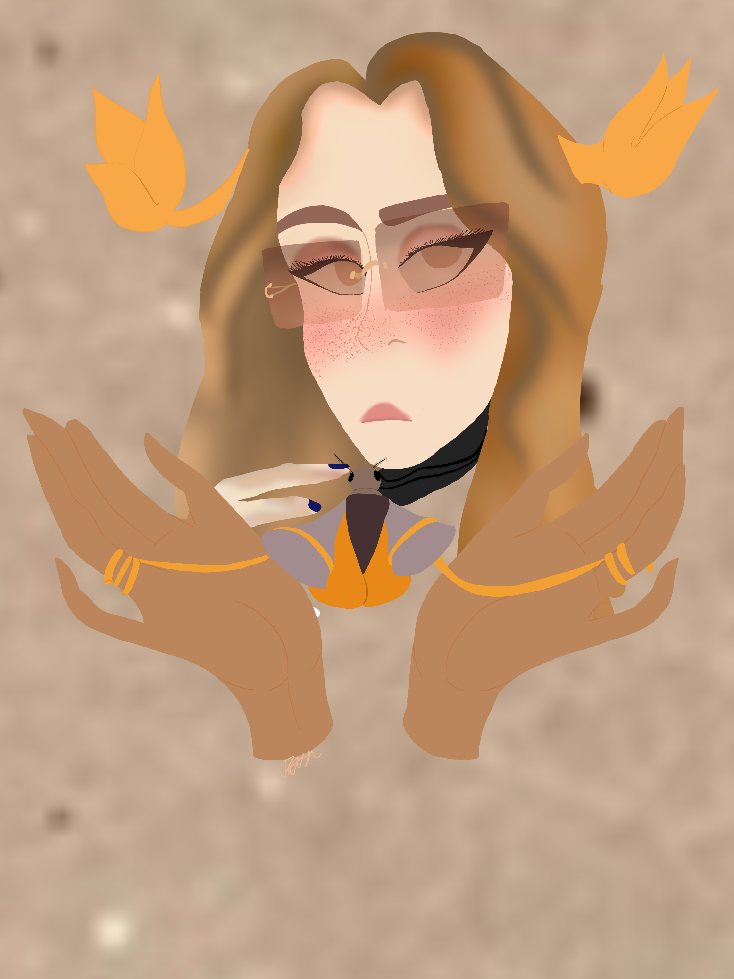 Self portrait!! - ibisPaint