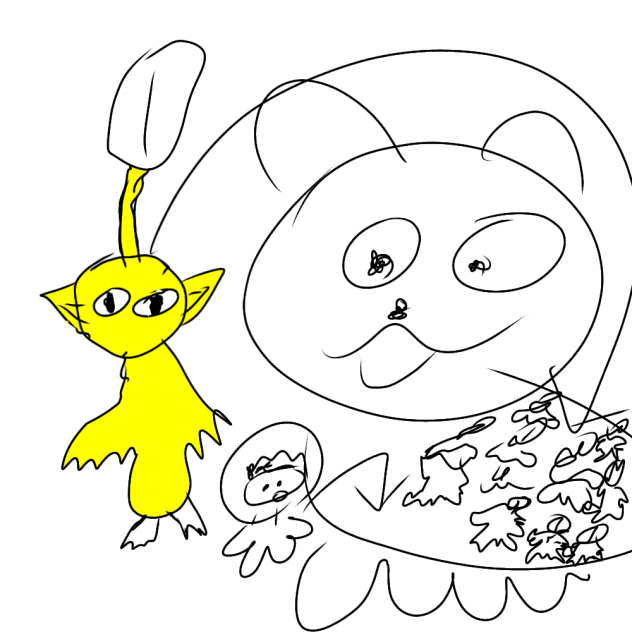 金ピクミンとおっちん