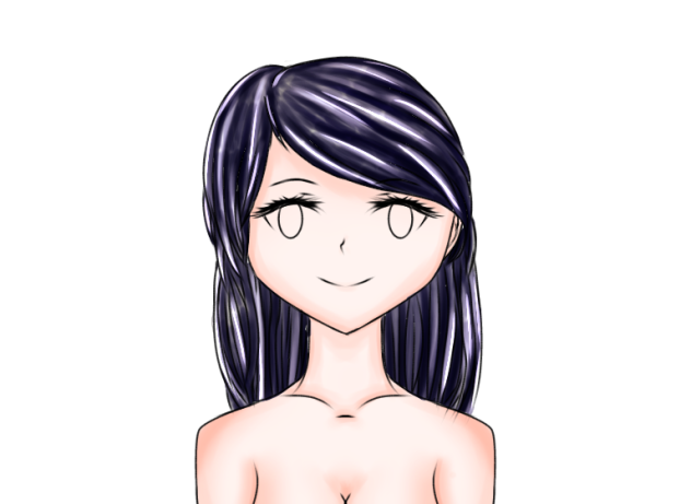 How I Draw and Paint Anime (Hair)