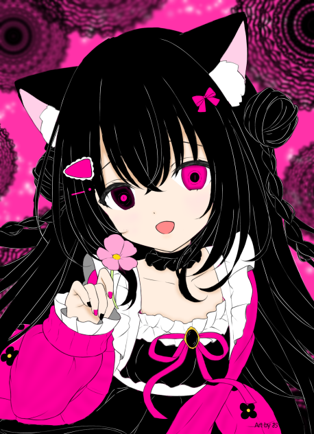 地雷系猫ちゃん