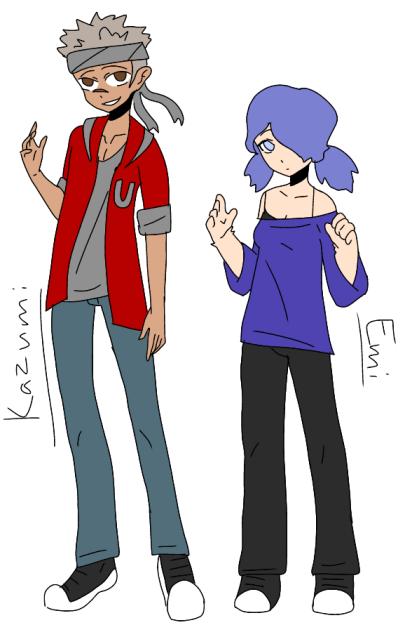 Kazumi and Emi