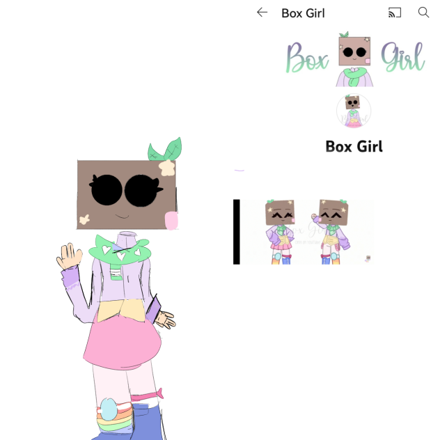 box girl ibisPaint
