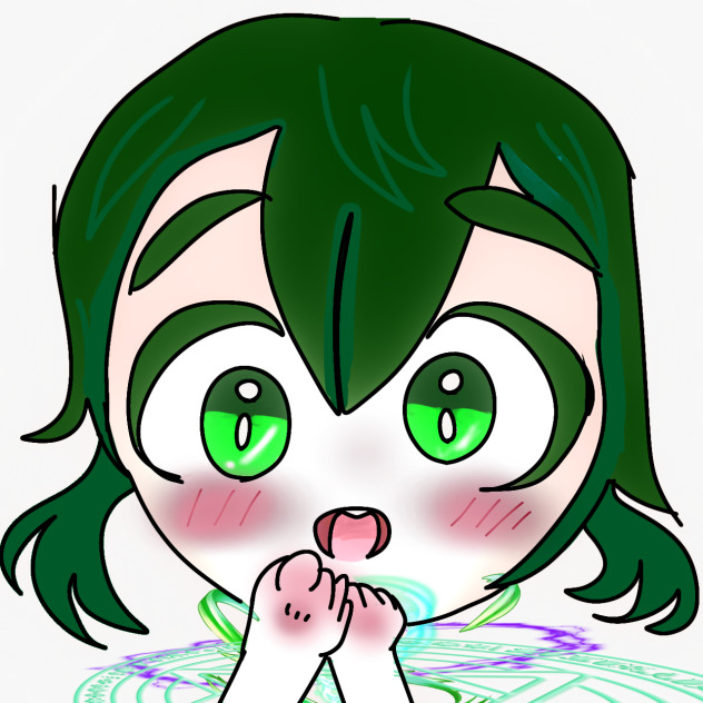 少女期のすら色塗り