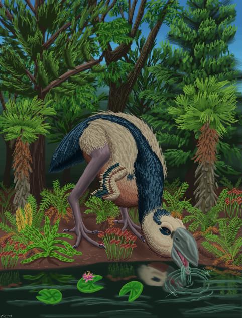 Gastornis Drinking Water