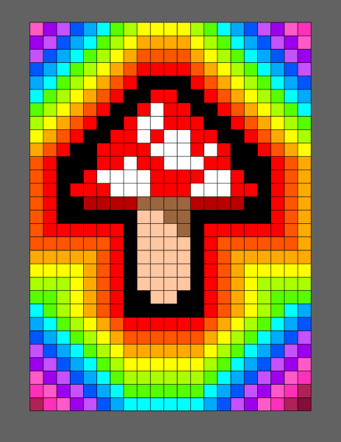 Pixel Mushroom
