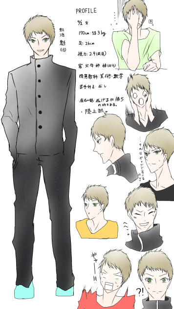 オリキャラ 設定画