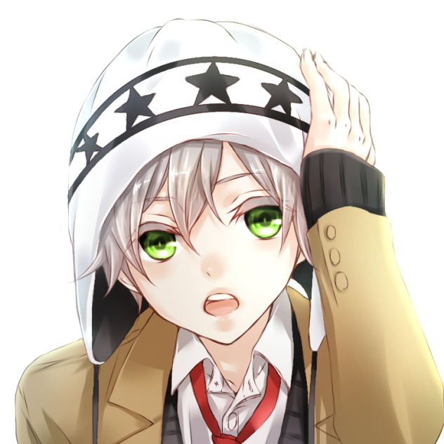 ニット帽子の男の子