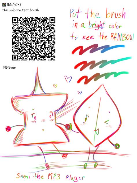 rainbow brush!! - ibisPaint