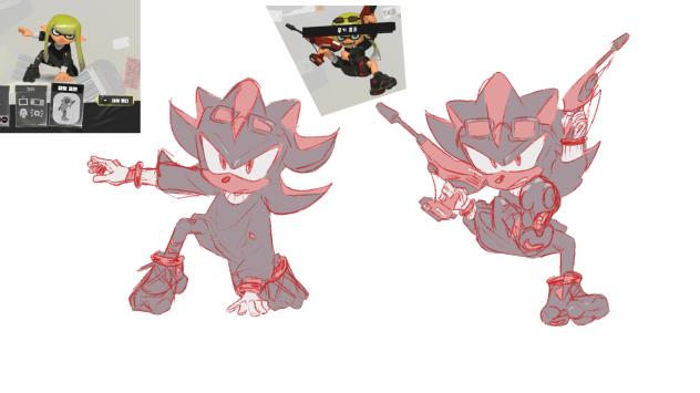 Sonic x Splatoon