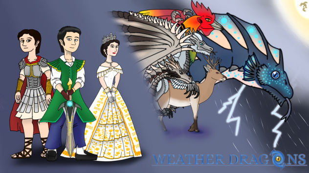 Weather Dragons background 2