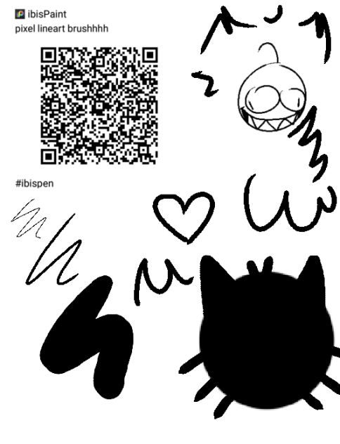 pixel lineart brushhhh