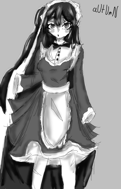 Maid girl