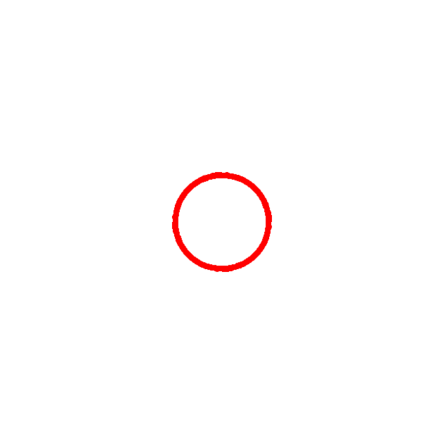 follow the circle!