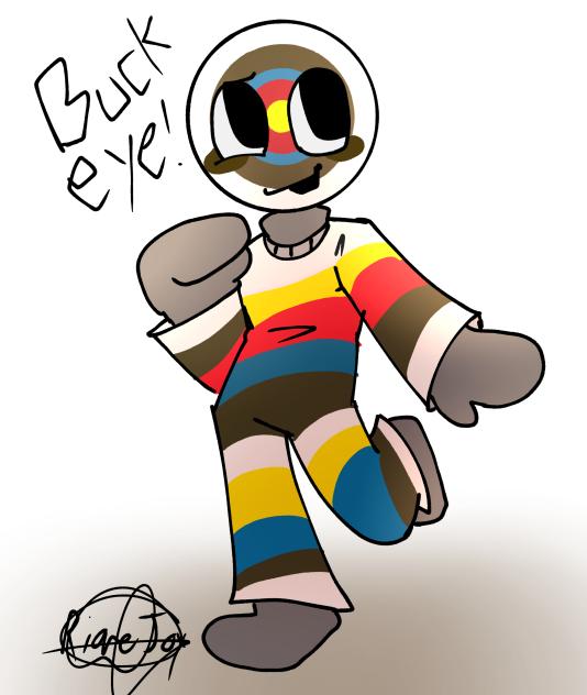 Buckeye the Dartboard! [requested]