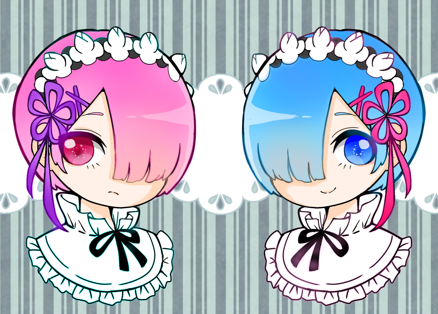 Re:ゼロから始める異世界生活レム&ラムtwins ver1/7フィギュア