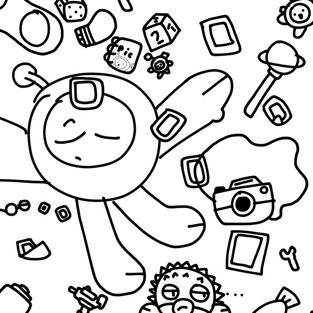 “Falling in memories” outline