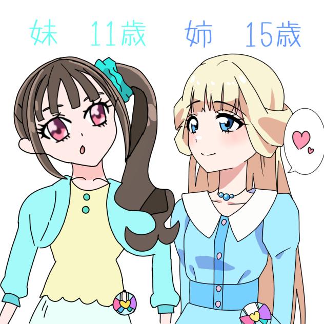 妹と合作　まゆとユキ