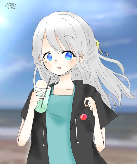 ぬりえ大会参加！