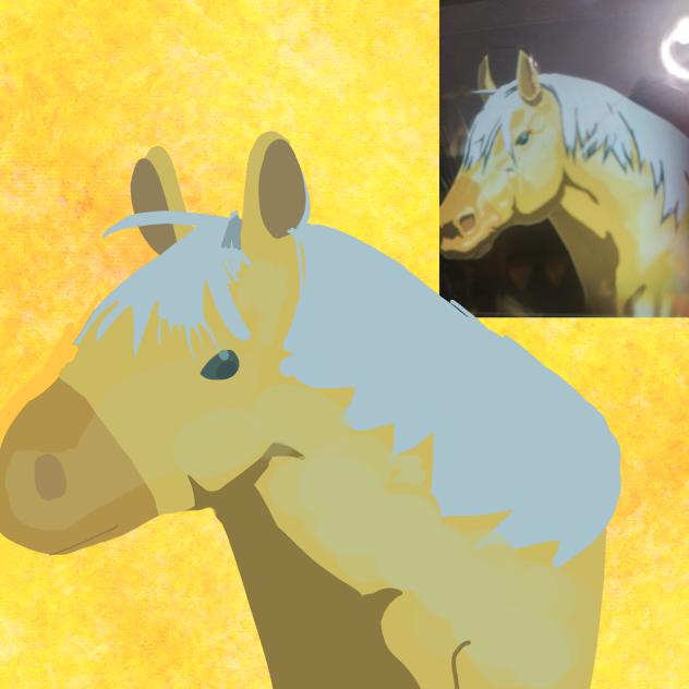 Golden horse from totk