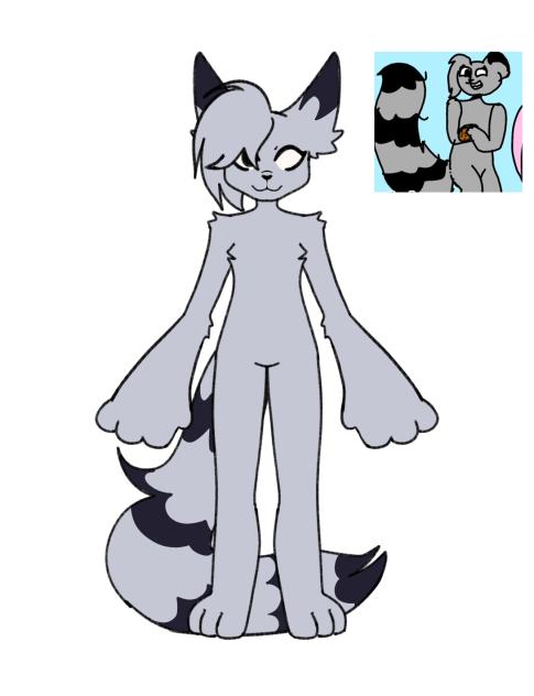 Redrew my first fursona