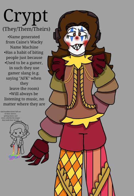 Crypt - TADC Original Character