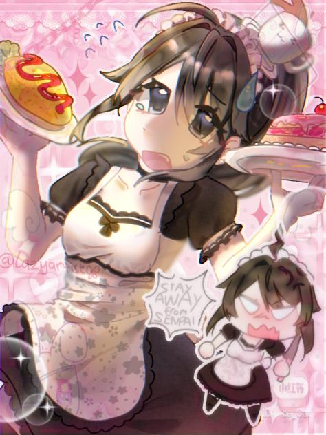 ❀FA ayano working as a maid❀