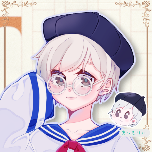 あつ森のアバ絵