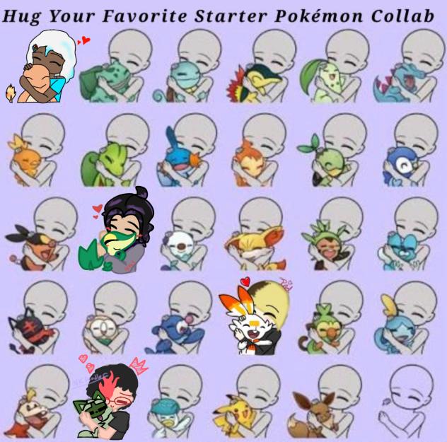 Pokémon Starter Collab