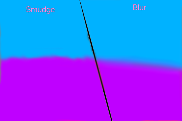 Blur or smudge 🤔