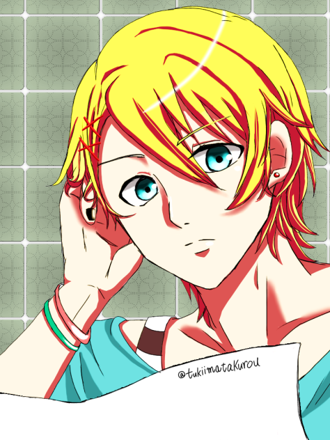 目が小さい来栖翔 Ibispaint