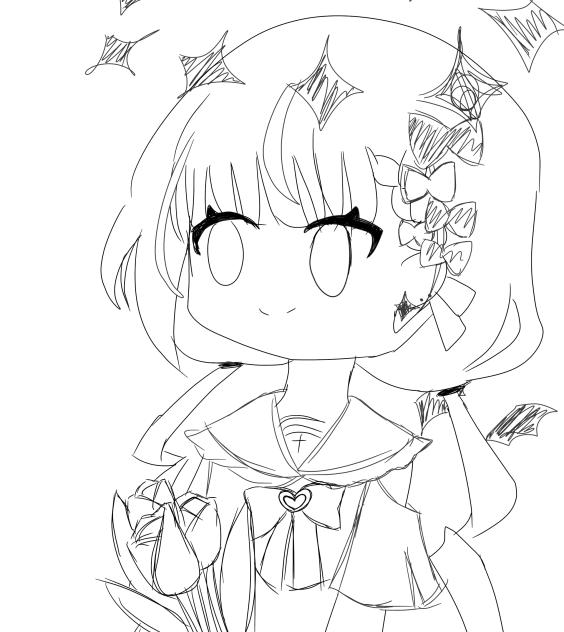 下描きイイ