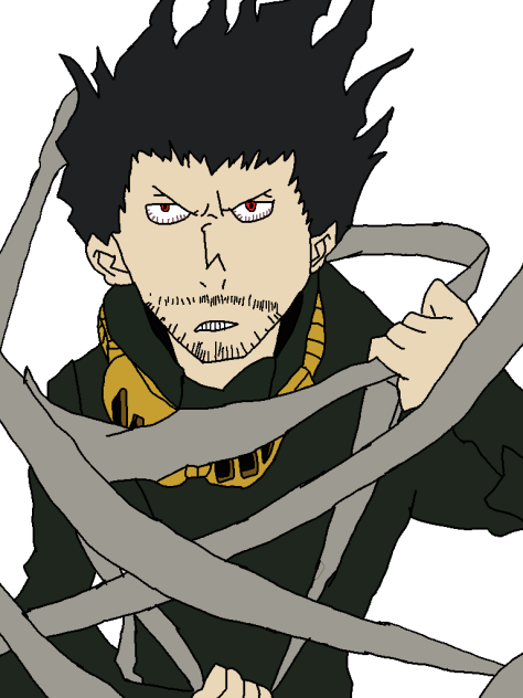 Eraser Head from my hero academia