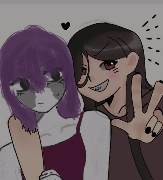 collaborative art with @Luna_star 💖