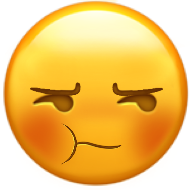 Free Emoji— TSUNDERE BLUSH