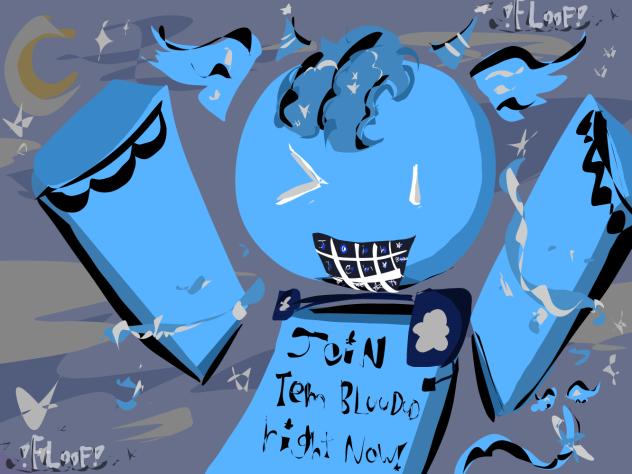 Bluudud drawing!