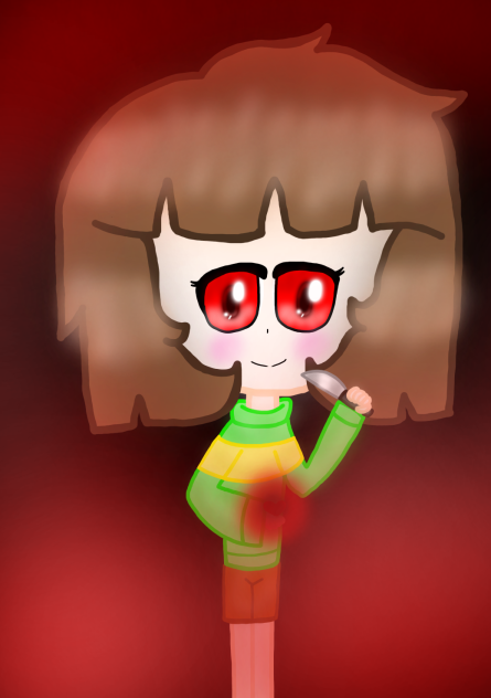 Chara from Undertale (Speedpaint)