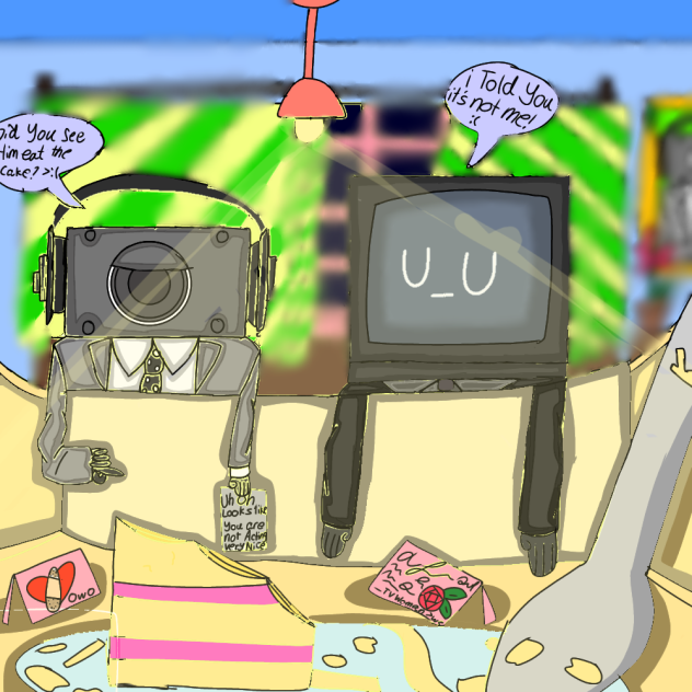 POV; Someone ate the cake 🍰