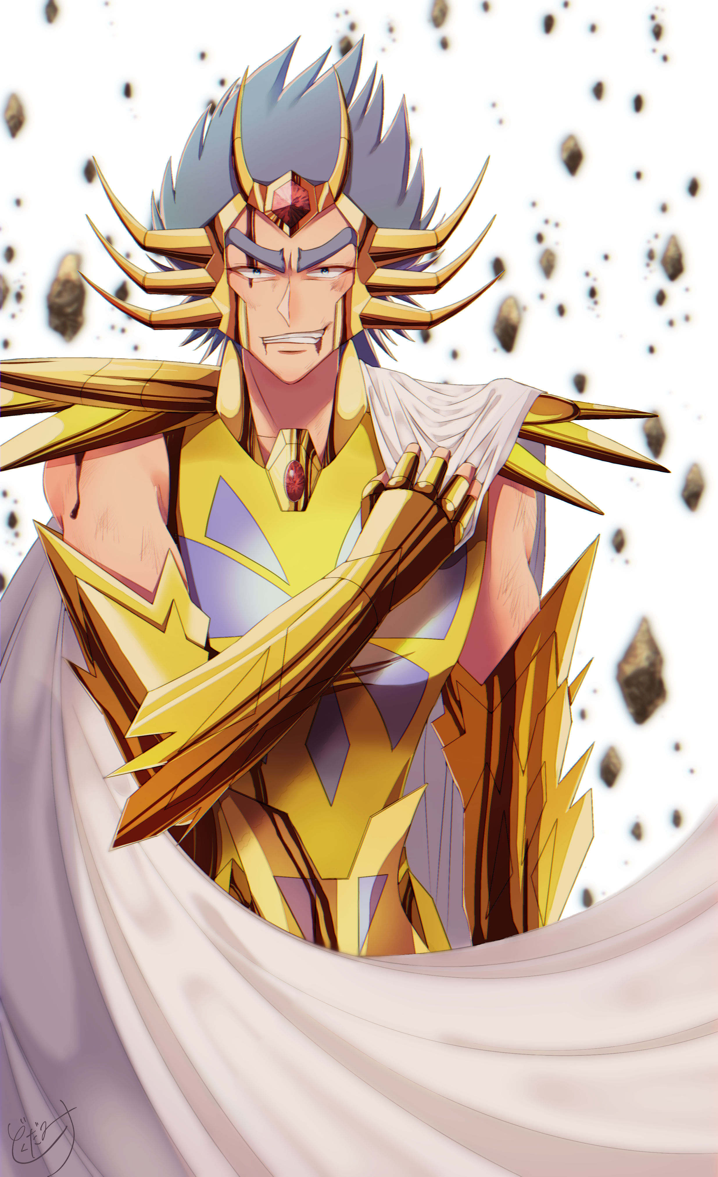 蟹座のデスマスク - ibisPaint