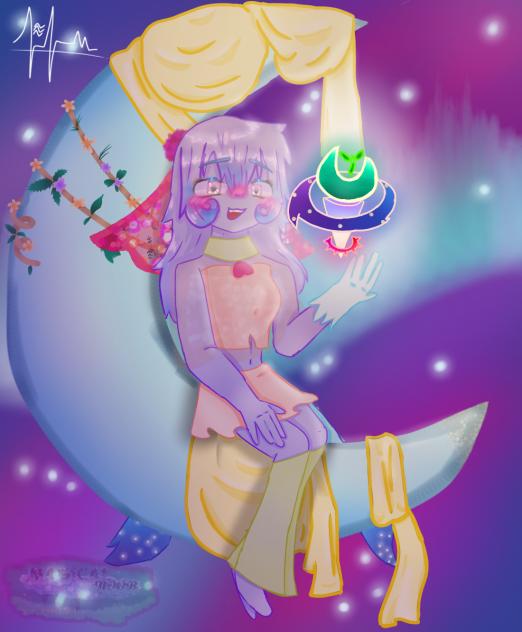 Melisa,the goddess of space and plant