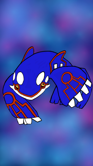 落書きだったカイオーガ