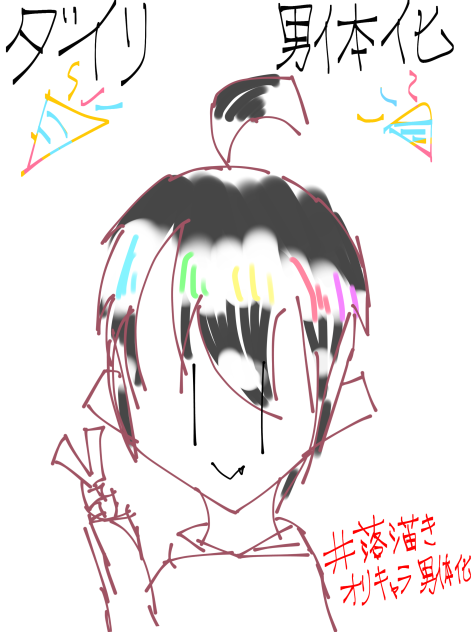 ダイリ男体化！！