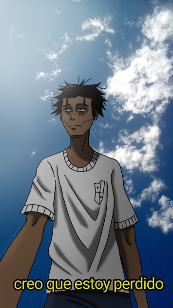 cielo azul
