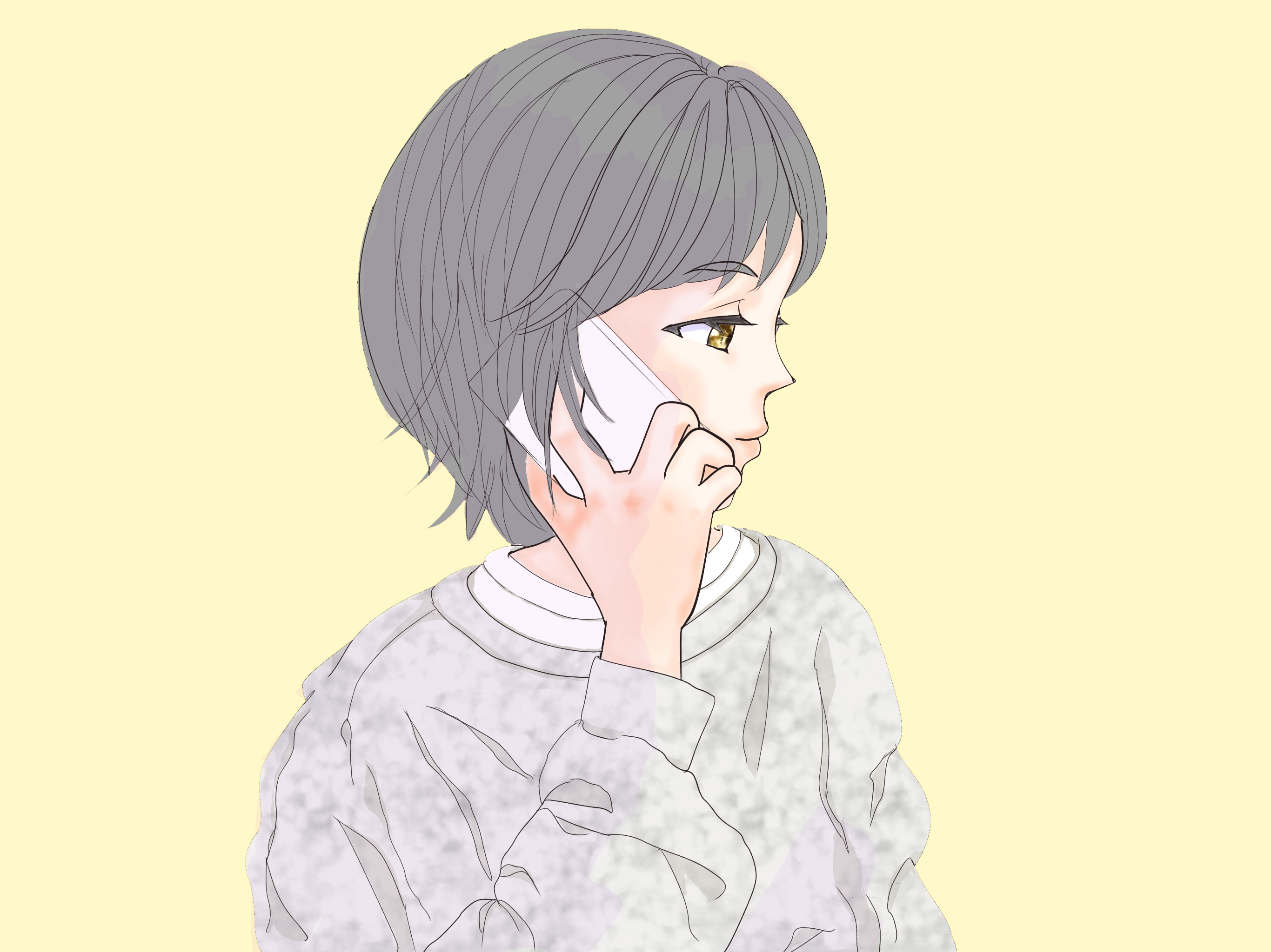 女の子イラスト6 Ibispaint 女の子イラスト6 Ibispaint